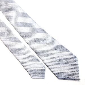 Stacy Adams Microfiber Gray Striped Gradient Skinny